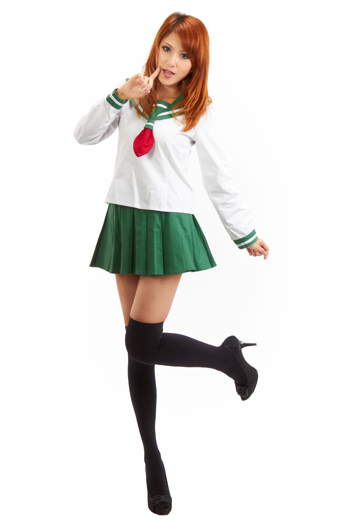 InuYasha Higurashi Kagome Winter School Uniform Cosplay Costume